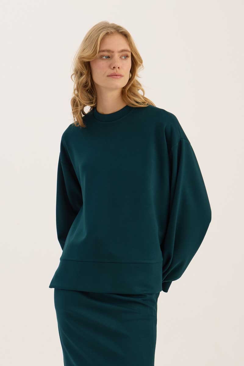 Balon Kollu Sweatshirt