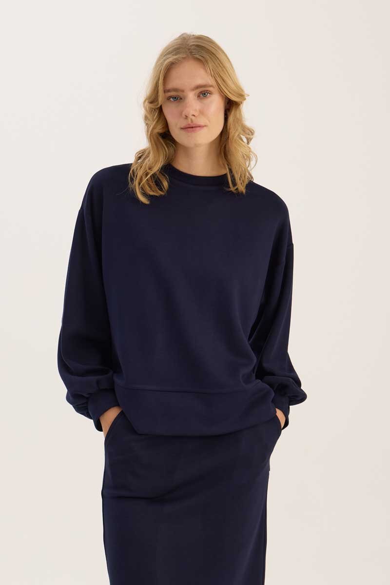 Balon Kollu Sweatshirt