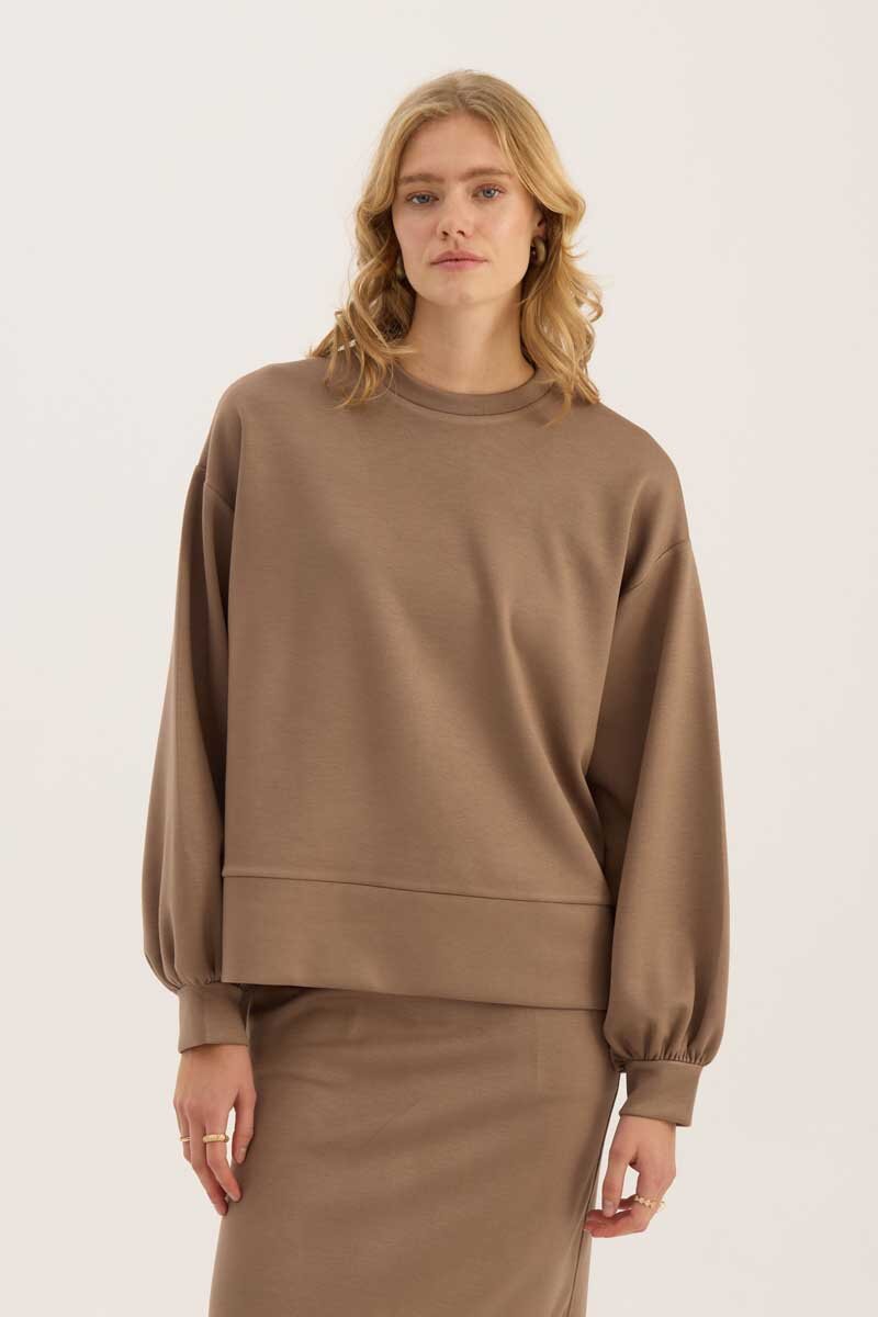 Balon Kollu Sweatshirt